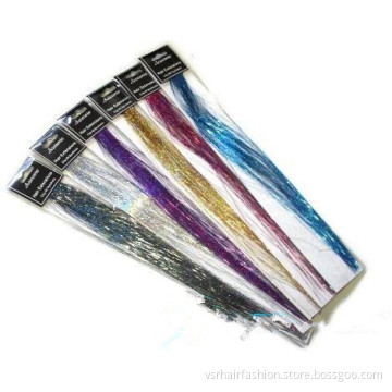Sparkling Fashion Colorful Chirstmas Hair Tinsel